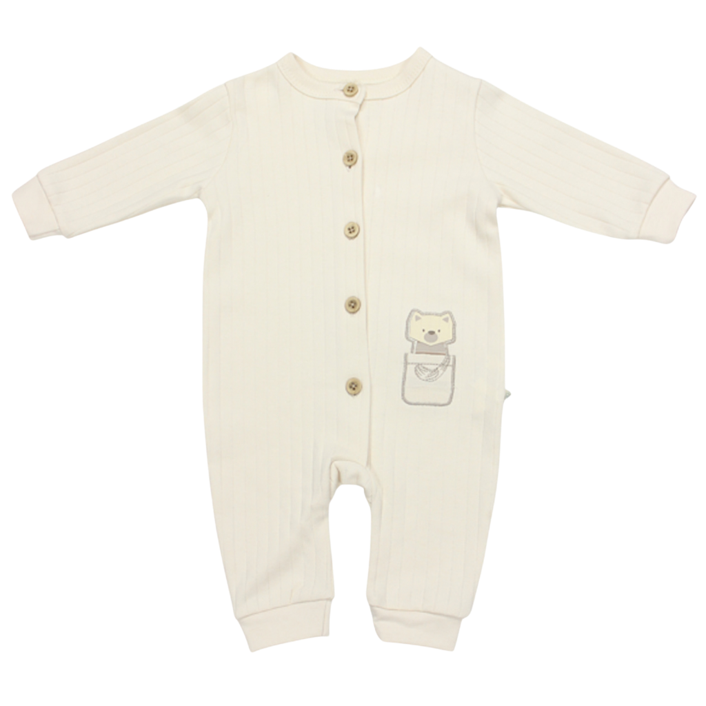Bistyle Tulum Patiksiz Baby Racoon Bej Ekru
