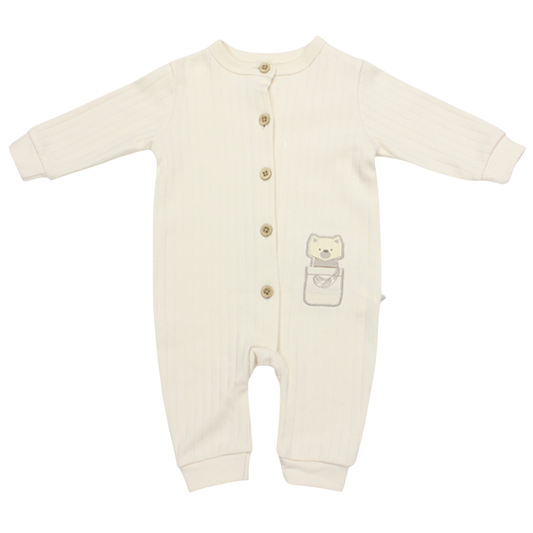 Bistyle Tulum Patiksiz Baby Racoon Bej Ekru