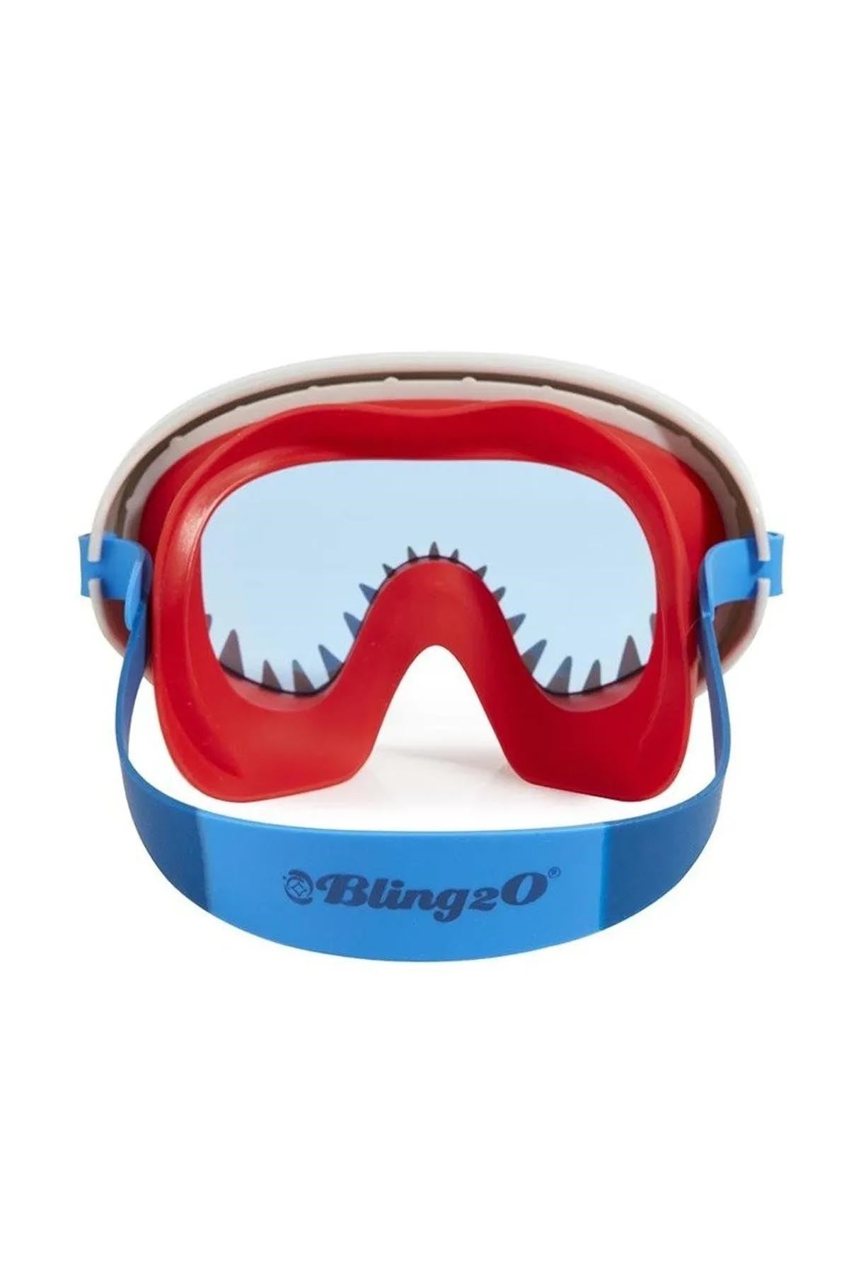 Bling2o Shark Attack Mask Chewy Blue Lens