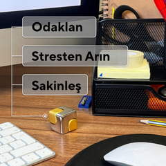 Bopster Stres Küpü Gümüş Altın
