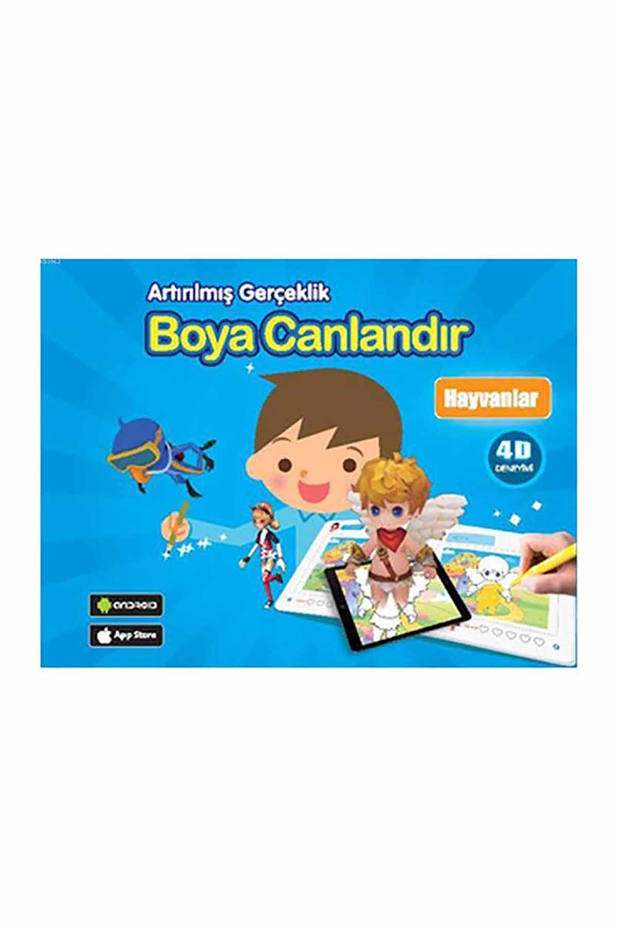 Net Kitap Boya Canlandır Taşıtlar - Welcome Baby