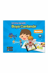 Net Kitap Boya Canlandır Taşıtlar - Welcome Baby
