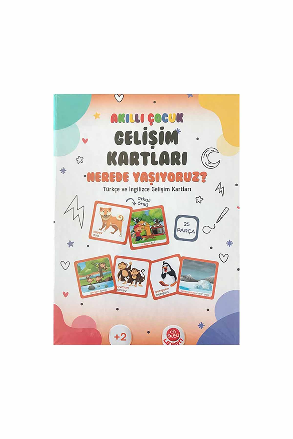 BuBu Akıllı Çocuk Gelişim Kartları Nerede Yaşıyoruz