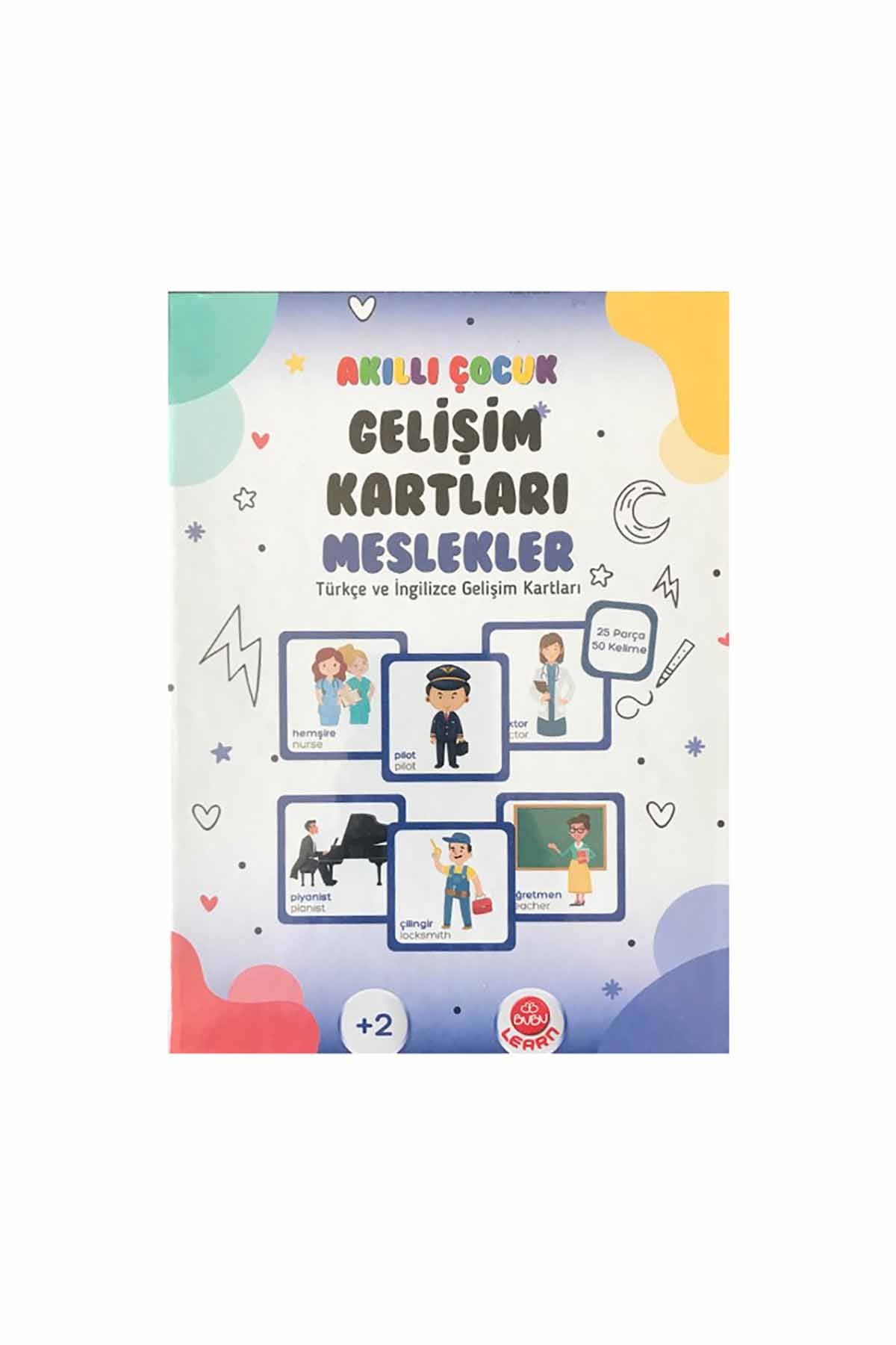 BuBu Akıllı Çocuk Gelişim Kartları Meslekler - Welcome Baby