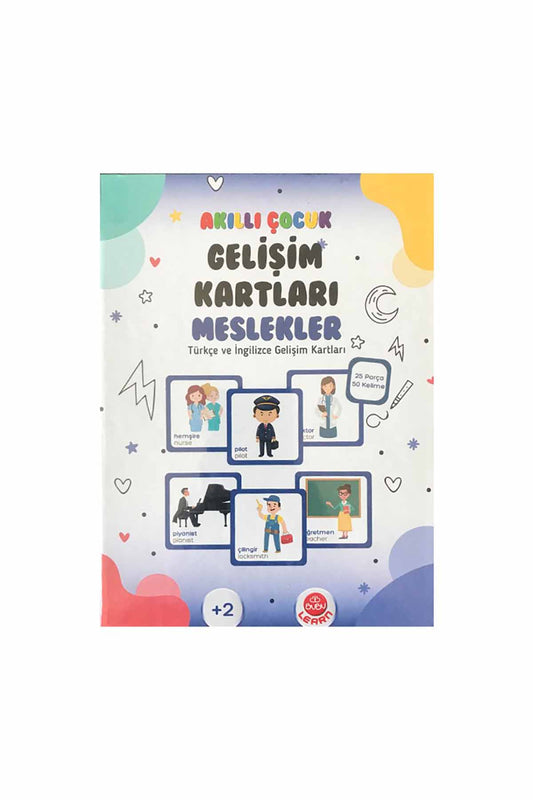 BuBu Akıllı Çocuk Gelişim Kartları Meslekler - Welcome Baby