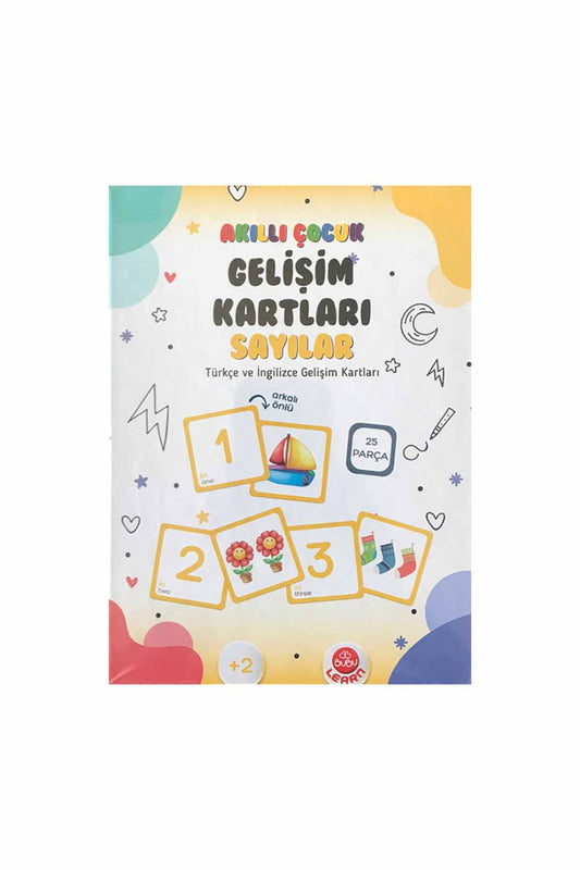 BuBu Akıllı Çocuk Gelişim Kartları Sayılar - Welcome Baby