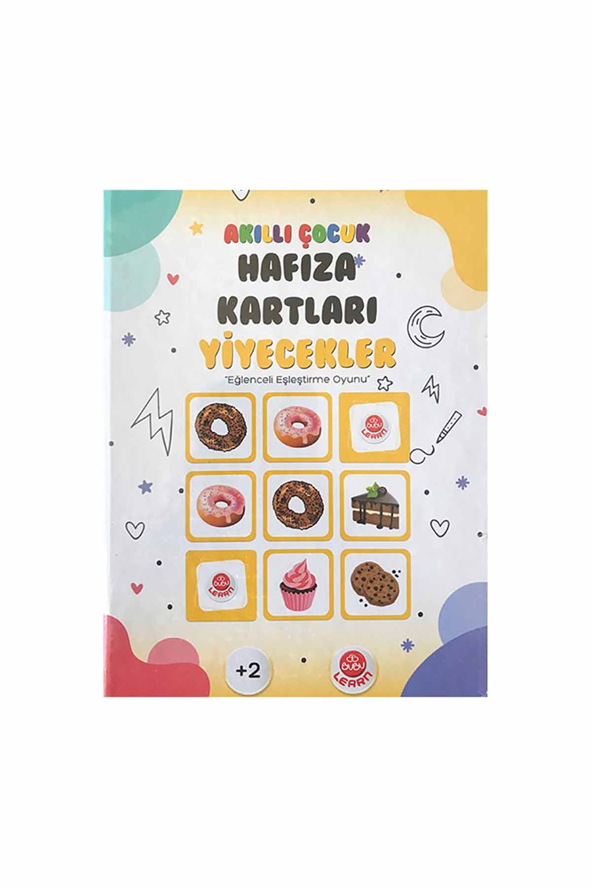 BuBu Akıllı Çocuk Hafıza Kartları Yiyecekler - Welcome Baby