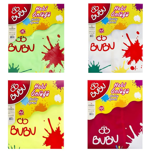 BuBu Boyama Önlüğü 4-6 Yaş