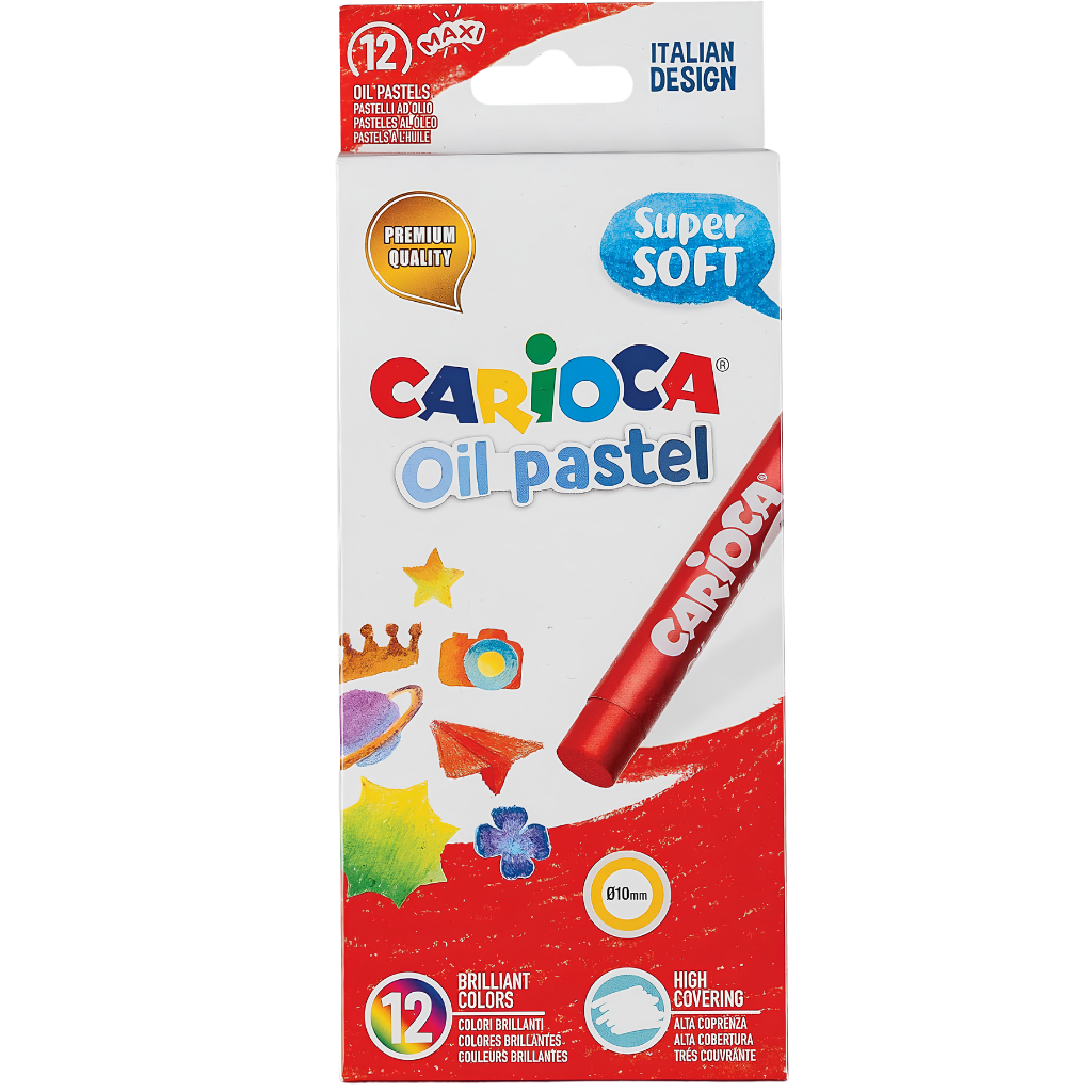 Carioca 12'li Yağlı Pastel Boya Kalemi
