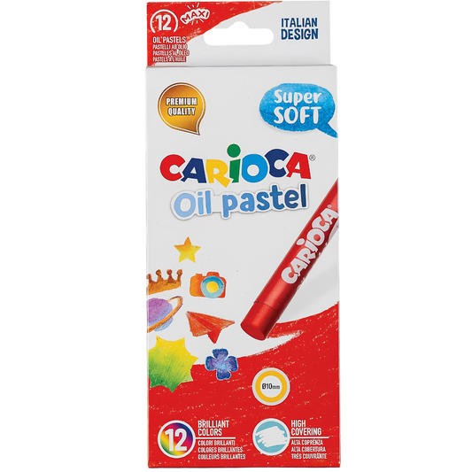 Carioca 12'li Yağlı Pastel Boya Kalemi