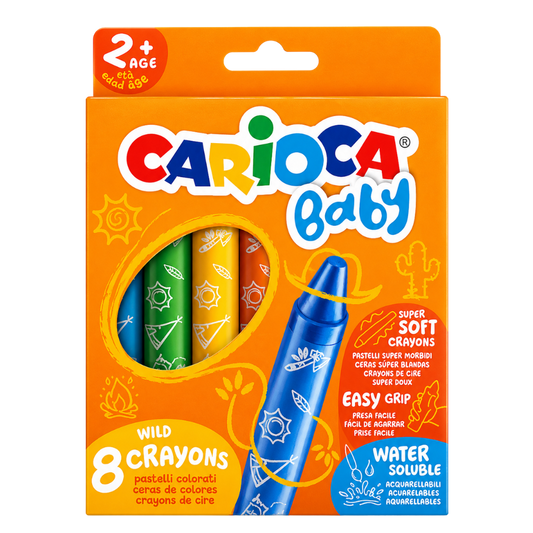 Carioca 8'li Jumbo Bebek Pastel Boya Kalemi