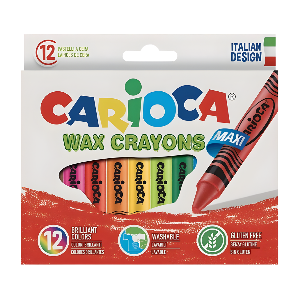 Carioca Jumbo Elleri Kirletmeyen 12’li Jumbo Mum Boya