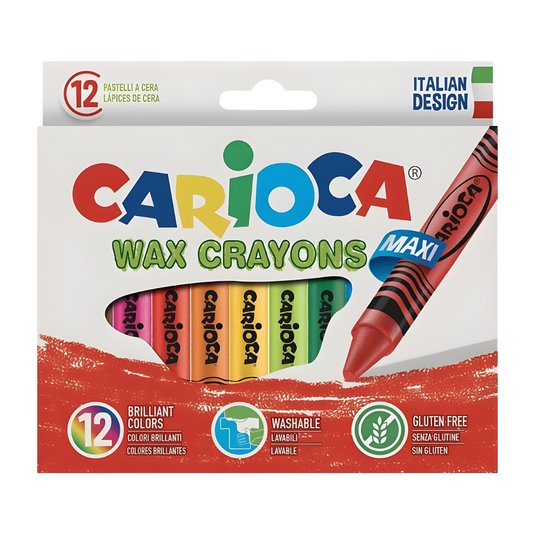Carioca Jumbo Elleri Kirletmeyen 12’li Jumbo Mum Boya