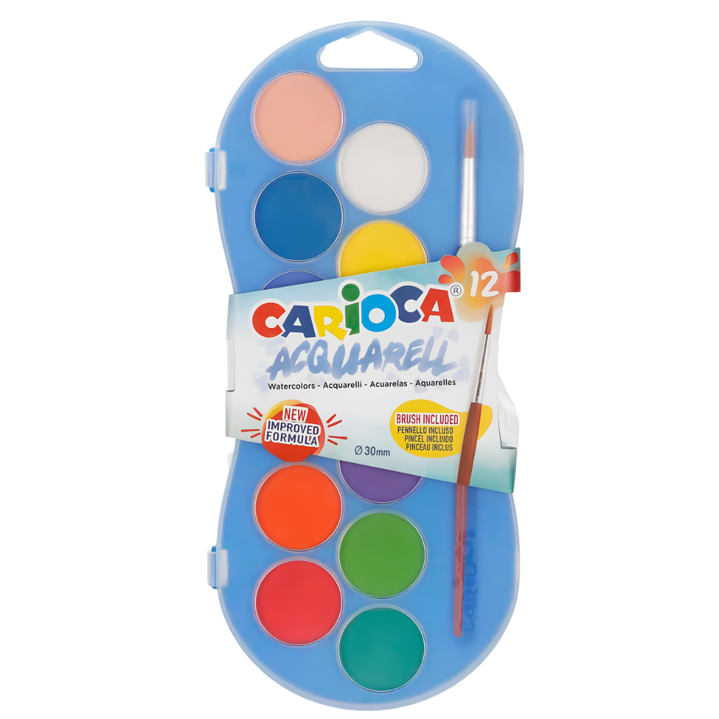 Carioca 12'li 30mm Sulu Boya Seti