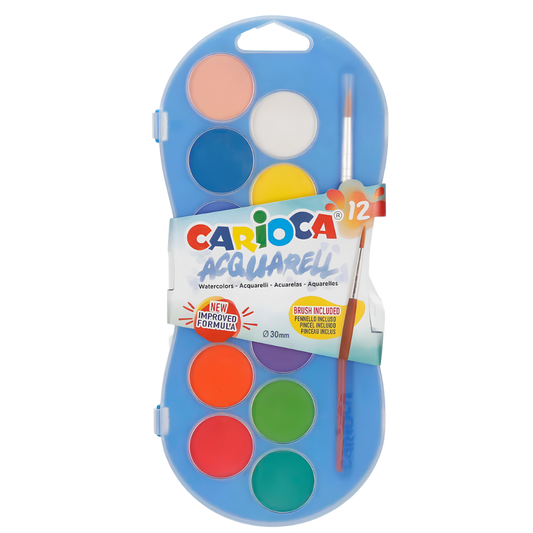 Carioca 12'li 30mm Sulu Boya Seti