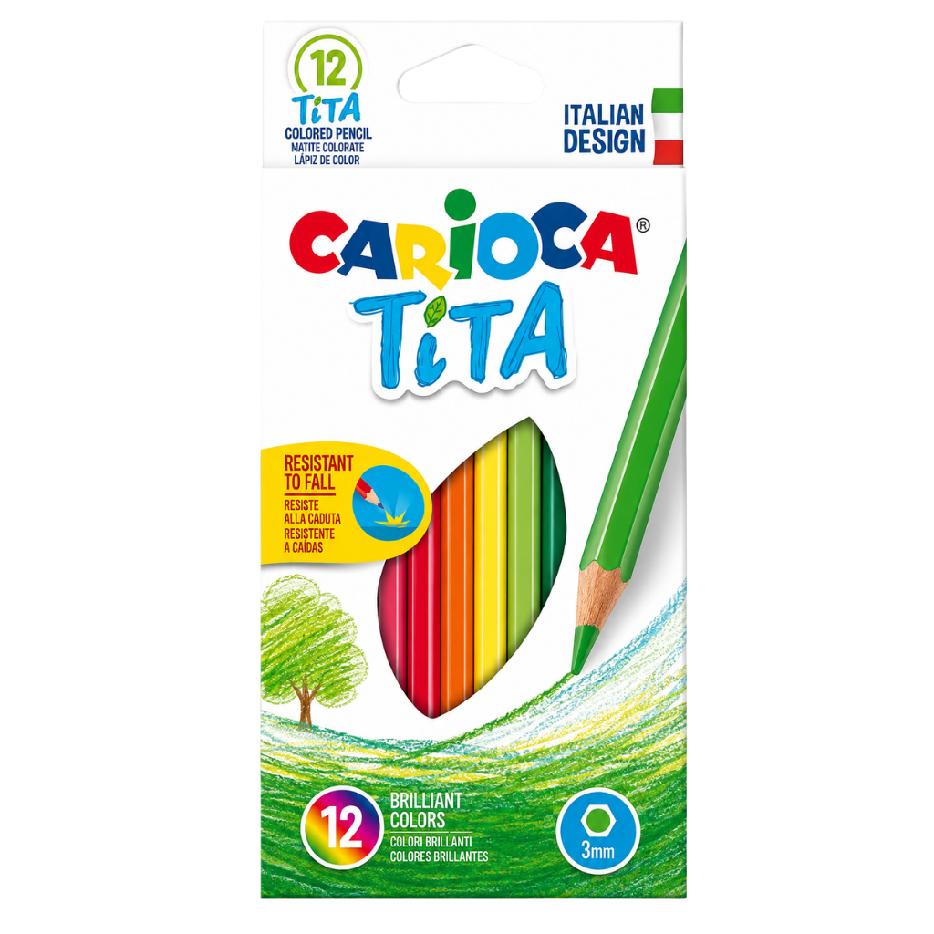 Carioca Tita 12'li Kuru Boya Kalemi
