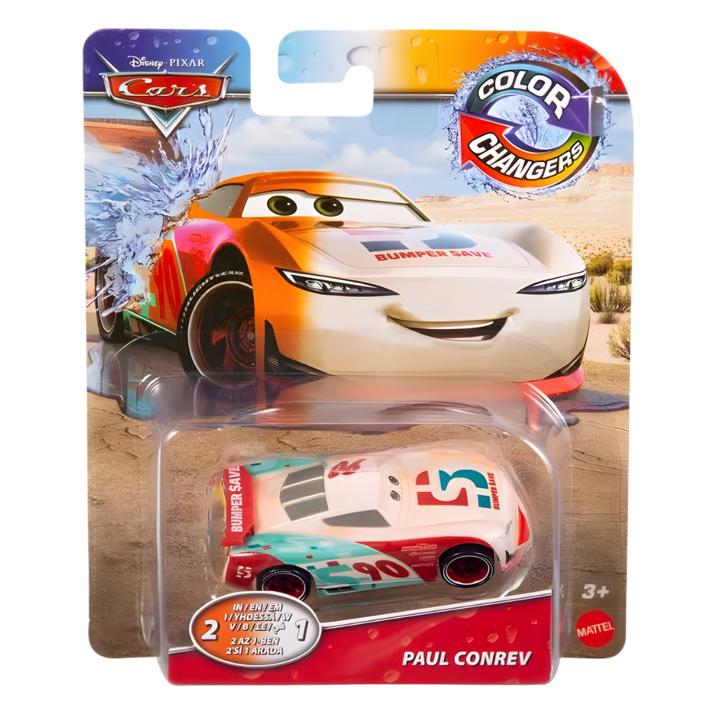 Cars Renk Değiştiren Araçlar Paul Conrev GPB00