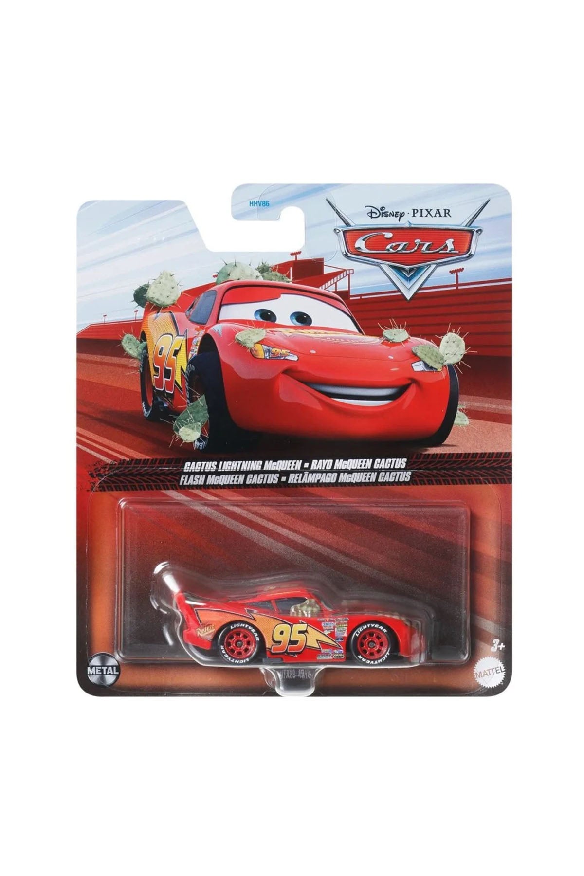 Cars Tekli Karakter Araçlar - Cactus Lightning McQueen