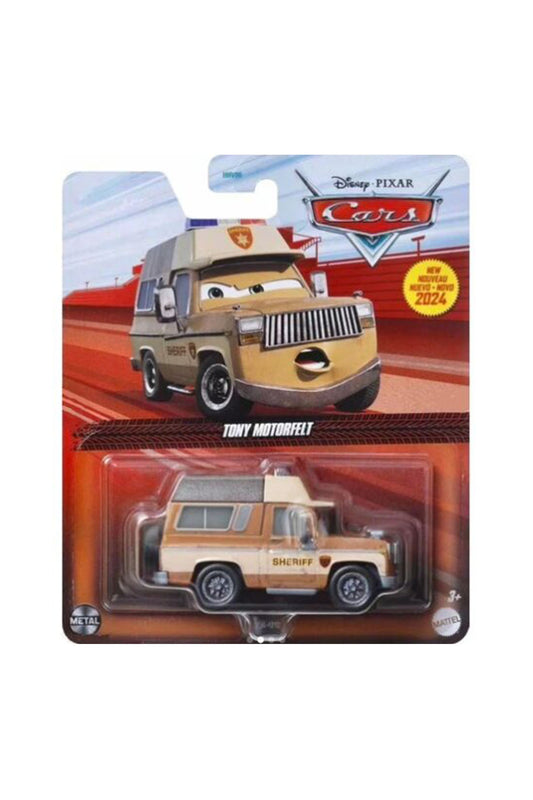 Cars Tekli Karakter Araçlar Carrinho Miniatura Tony Motorfelt Htx96