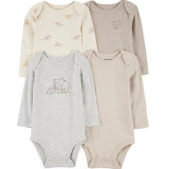 Carter's Bebek Uzun Kollu Body Set 4'lü Paket