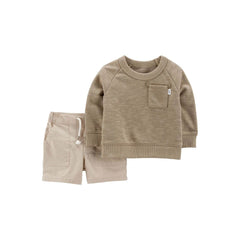 Carter's Erkek Bebek 2'li Alt Üst Set