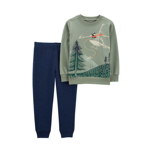 Carter's Erkek Bebek 2'li Alt Üst Set