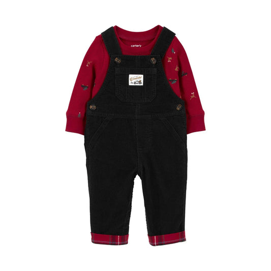 Carter's Erkek Bebek 2'li Salopet Set