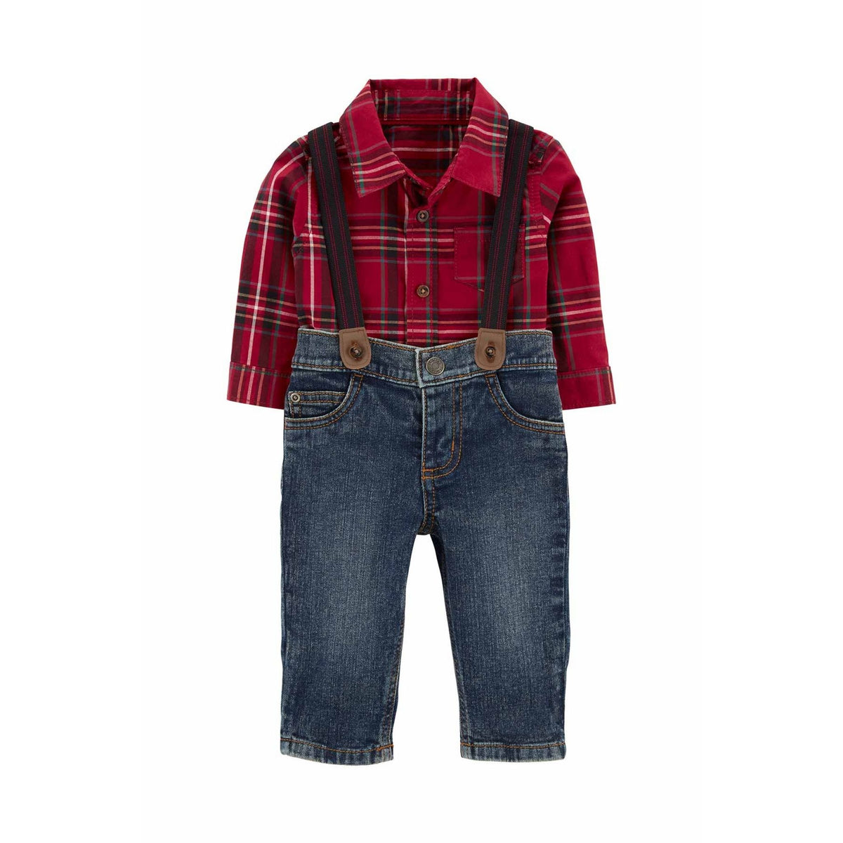 Carter's Erkek Bebek 3'lü Alt Üst Set