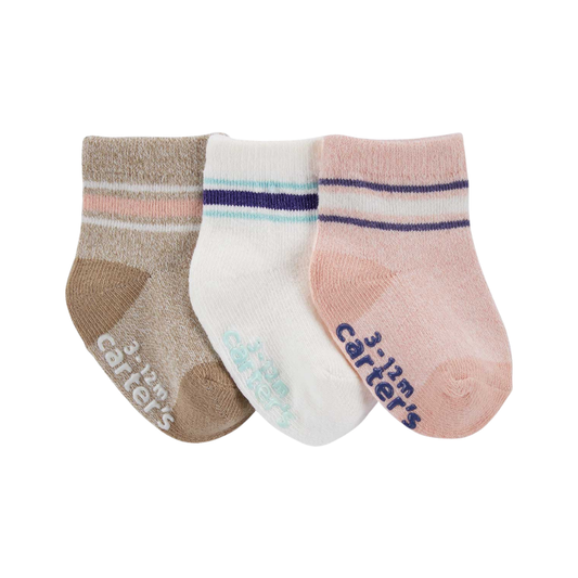 Carter's Erkek Bebek 3'lü Çorap Set