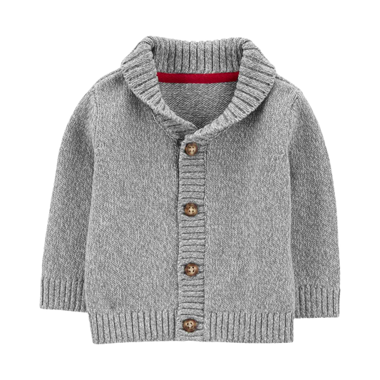 Carter's Erkek Bebek Örgü Hırka Gri