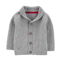 Carter's Erkek Bebek Örgü Hırka Gri