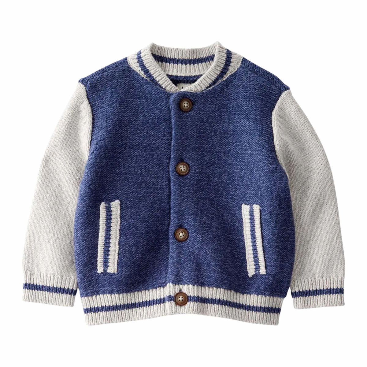 Carter's Erkek Bebek Kolej Tarzı Düğmeli Triko Hırka