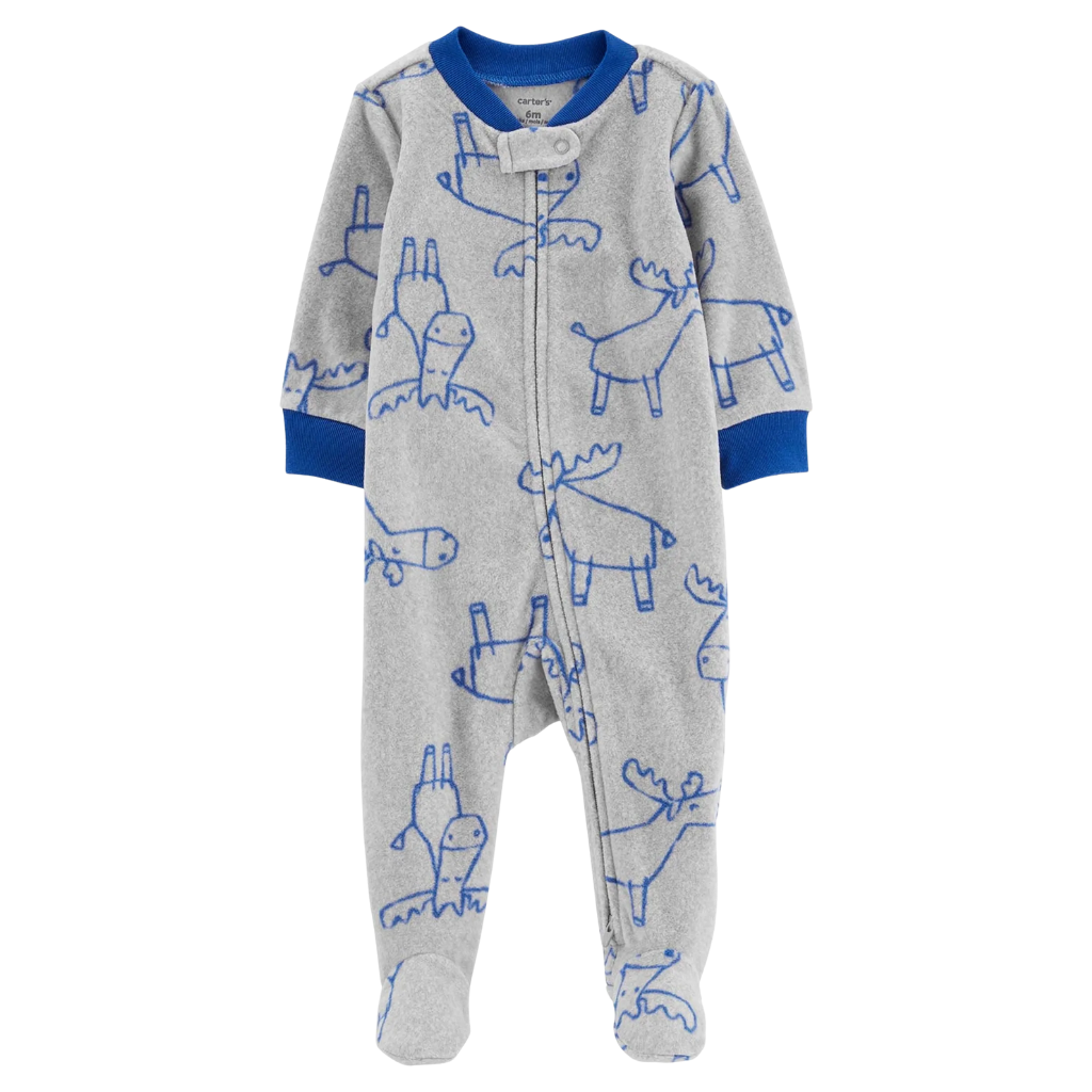 Carter's Erkek Bebek Polar Uyku Tulumu Gri