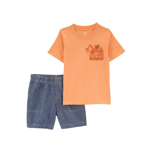 Carter's Erkek Bebek Şortlu Set