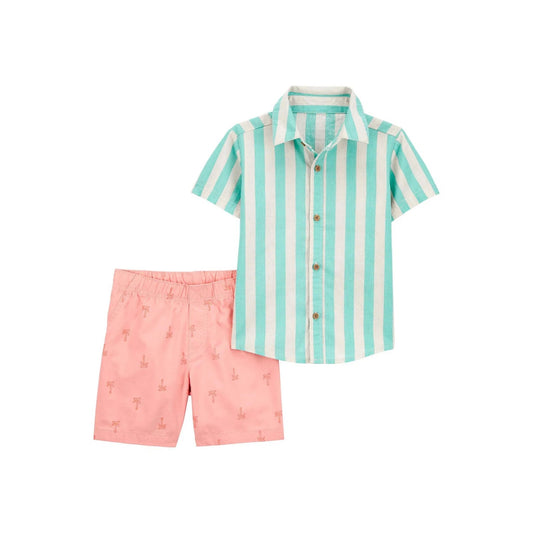 Carter's Erkek Bebek Şortlu Set