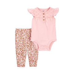Carter's Kız Bebek 2'li Alt Üst Set