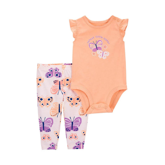 Carter's Kız Bebek 2'li Alt Üst Set
