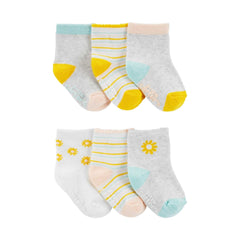 Carter's Kız Bebek 6'lı Çorap Set