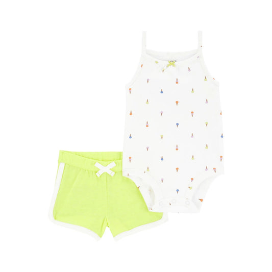 Carter's Kız Bebek Alt Üst Set