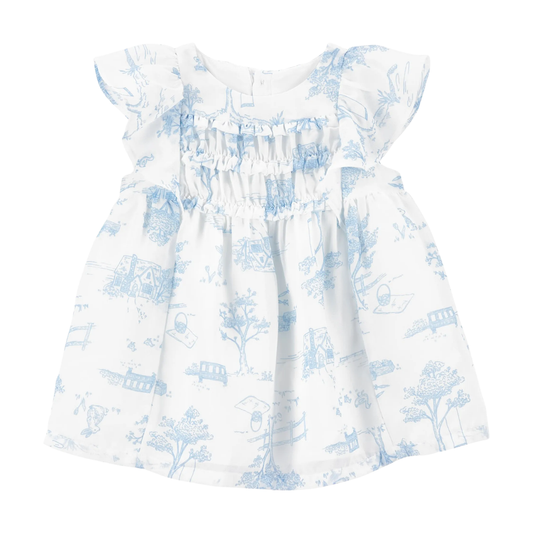 Carter's Kız Bebek Volanlı Elbise