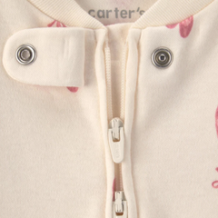 Carter's Kız Bebek Uyku Tulumu Ekru