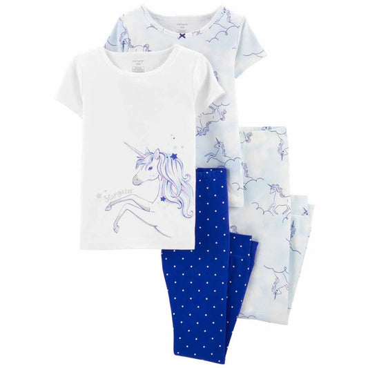 Carter's Kız Çocuk 4'lü Pijama