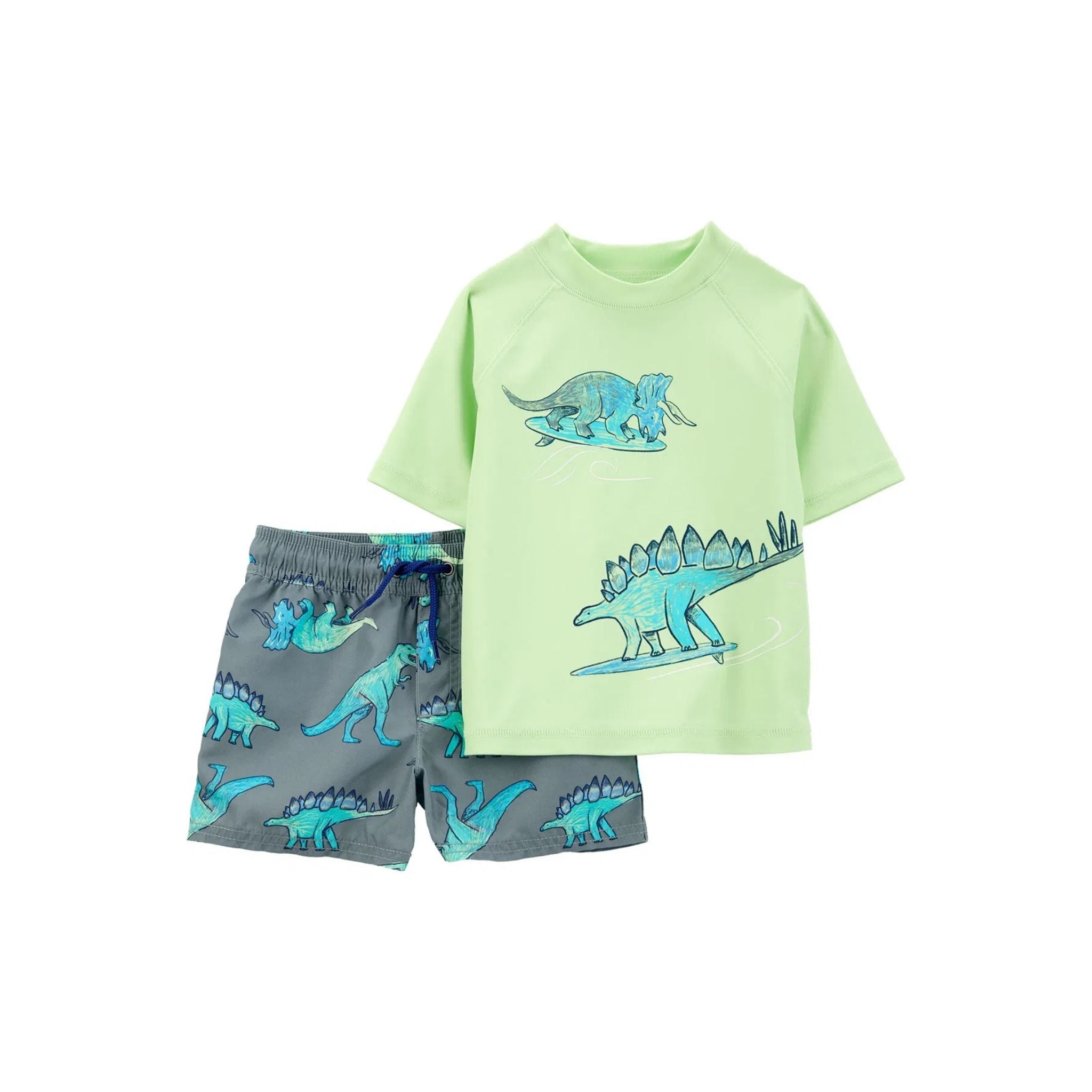 Carter's Küçük Erkek Çocuk Güneş Koruyucu Mayo Set