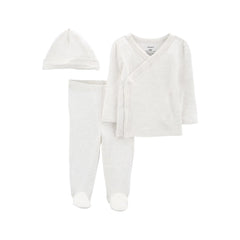 Carter's Layette Bebek 3'lü Alt Üst Set