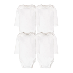 Carter's Layette Bebek 4'lü Beyaz Body Set