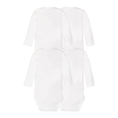 Carter's Layette Bebek 4'lü Beyaz Body Set