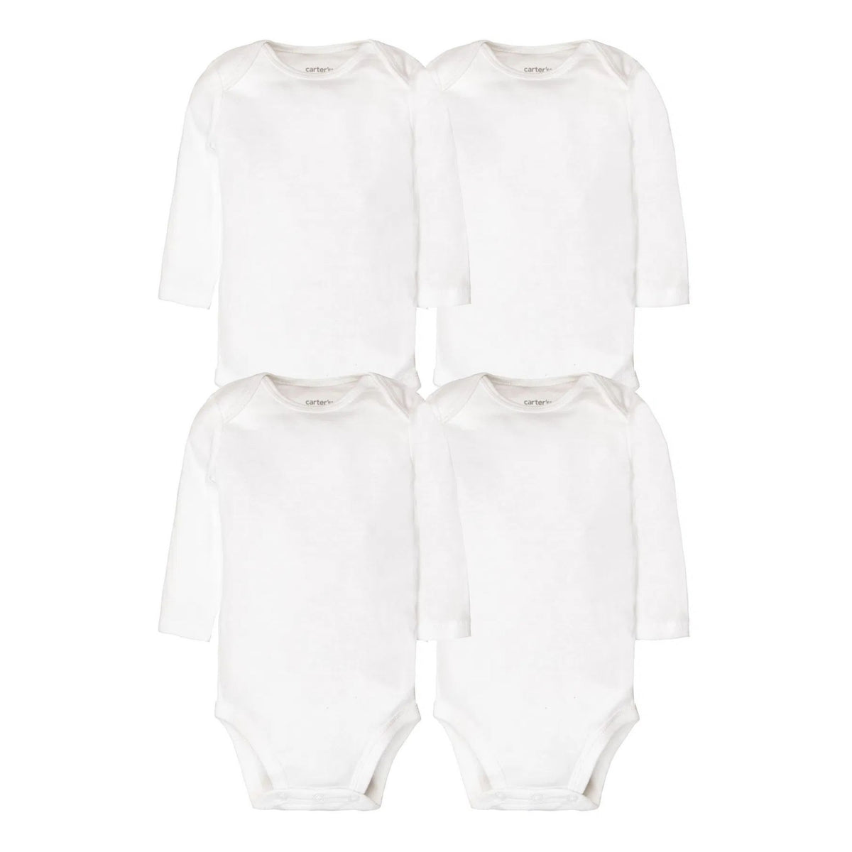 Carter's Layette Bebek 4'lü Beyaz Body Set