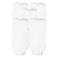 Carter's Layette Bebek 5'li Beyaz Body Set
