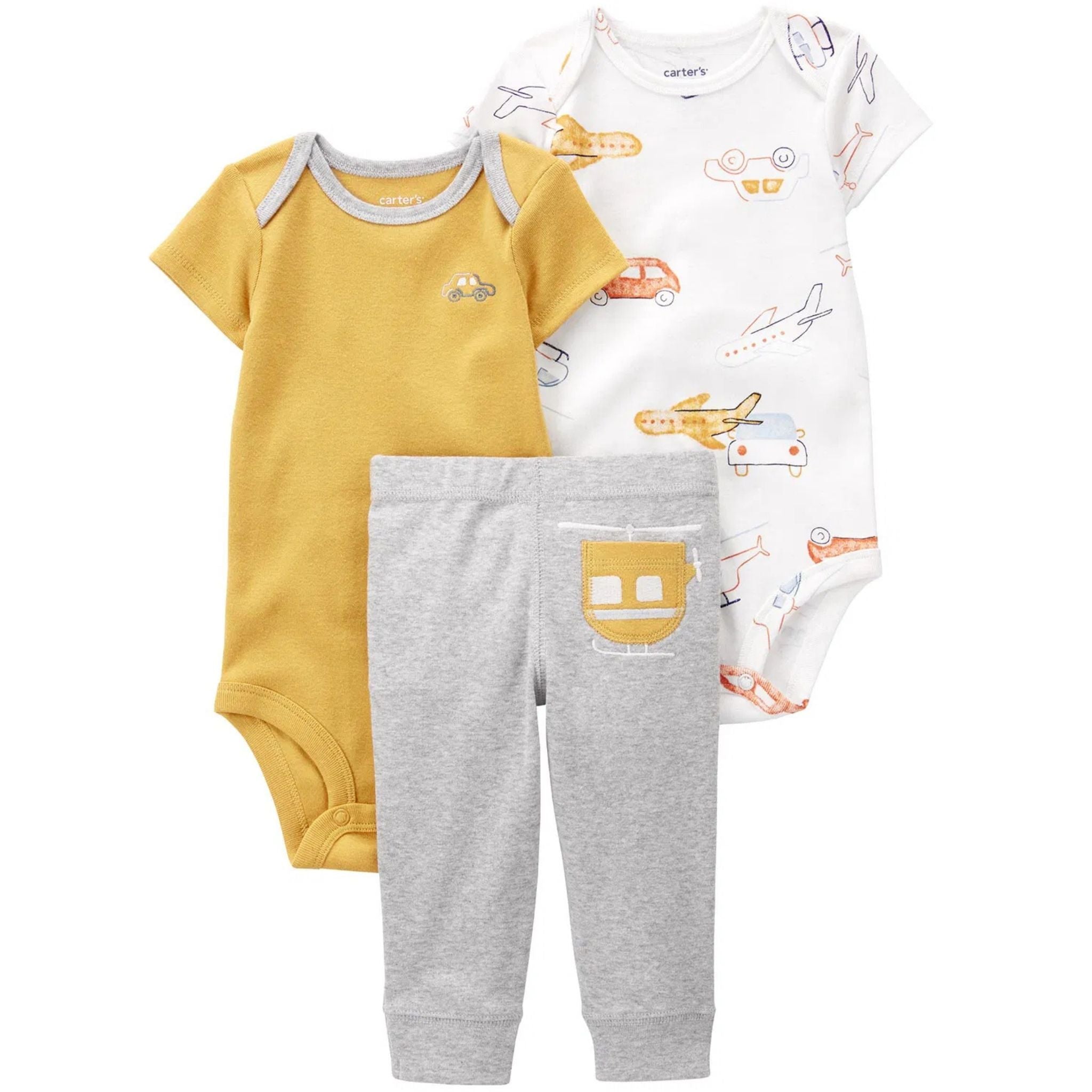 Carter's Layette Erkek Bebek 3’lü Set