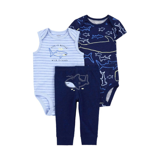 Carter's Layette Erkek Bebek 3’lü Set